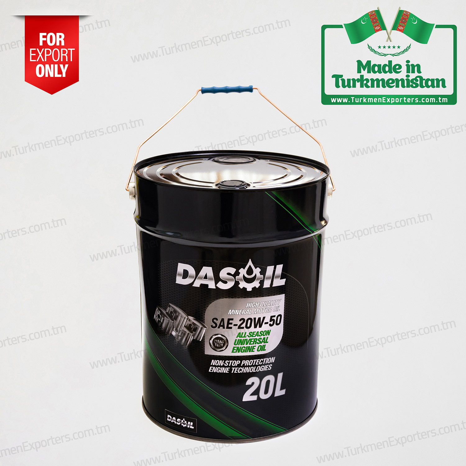 SAE 20W-50 motor ýagy DASOIL 20L | Ynamly Ýag HJ