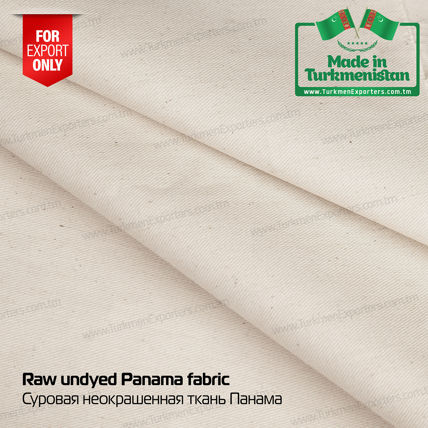 Raw panama fabric wholesale from Turkmenistan | Turkmenbashi Textile Complex