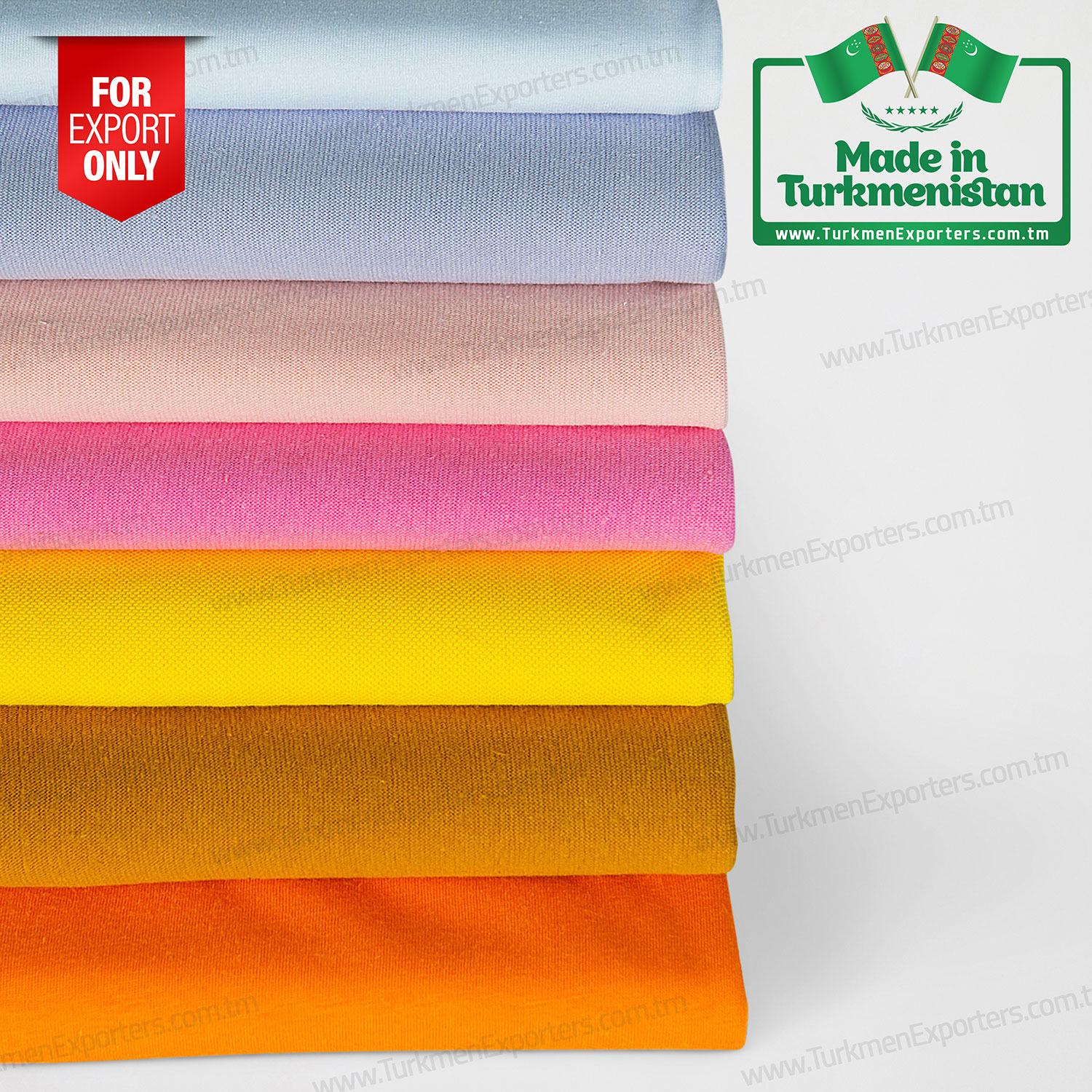 Türkmenistanyň önümi trikotaž matalar | Türkmenistanyň Gahrymany Atamyrat Nyýazow adyndaky dokma toplumy