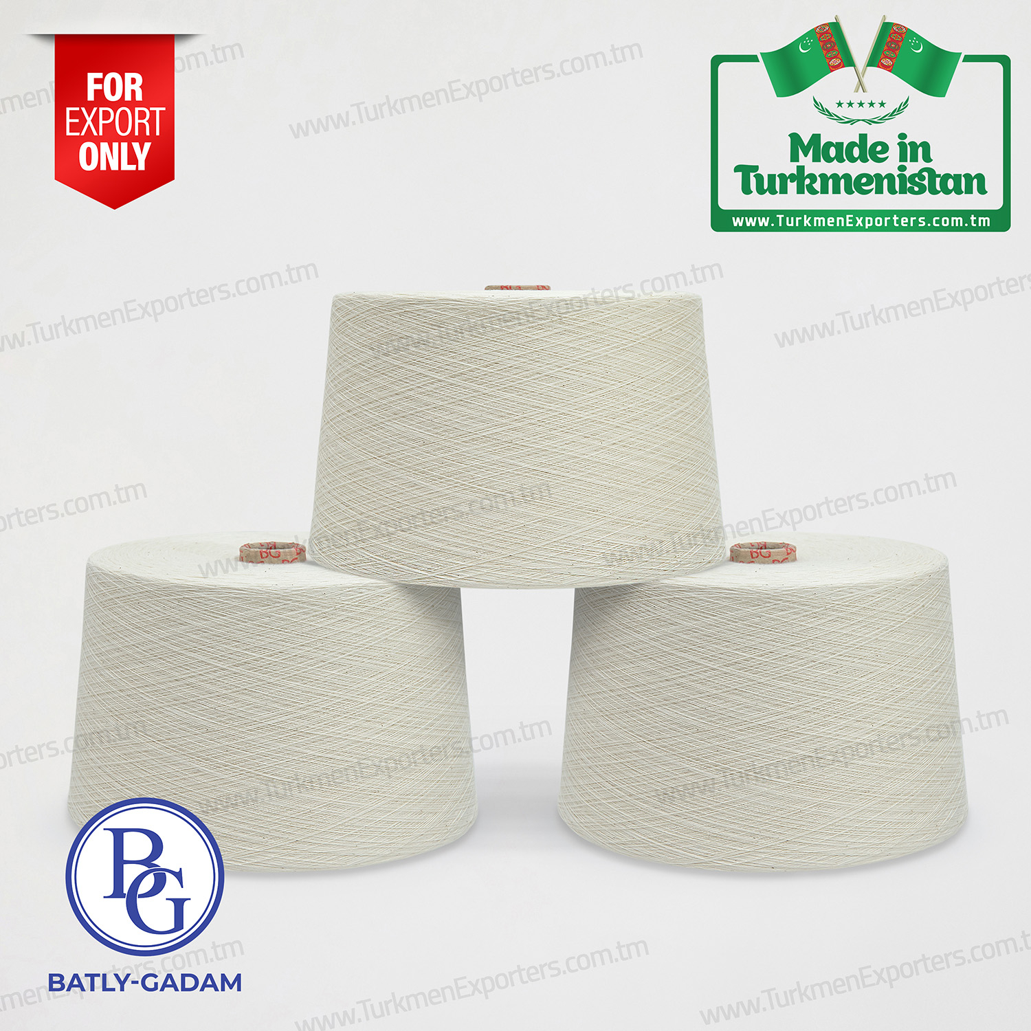 Хлопчатобумажная пряжа кольцевая | Батлы Гадам ИП