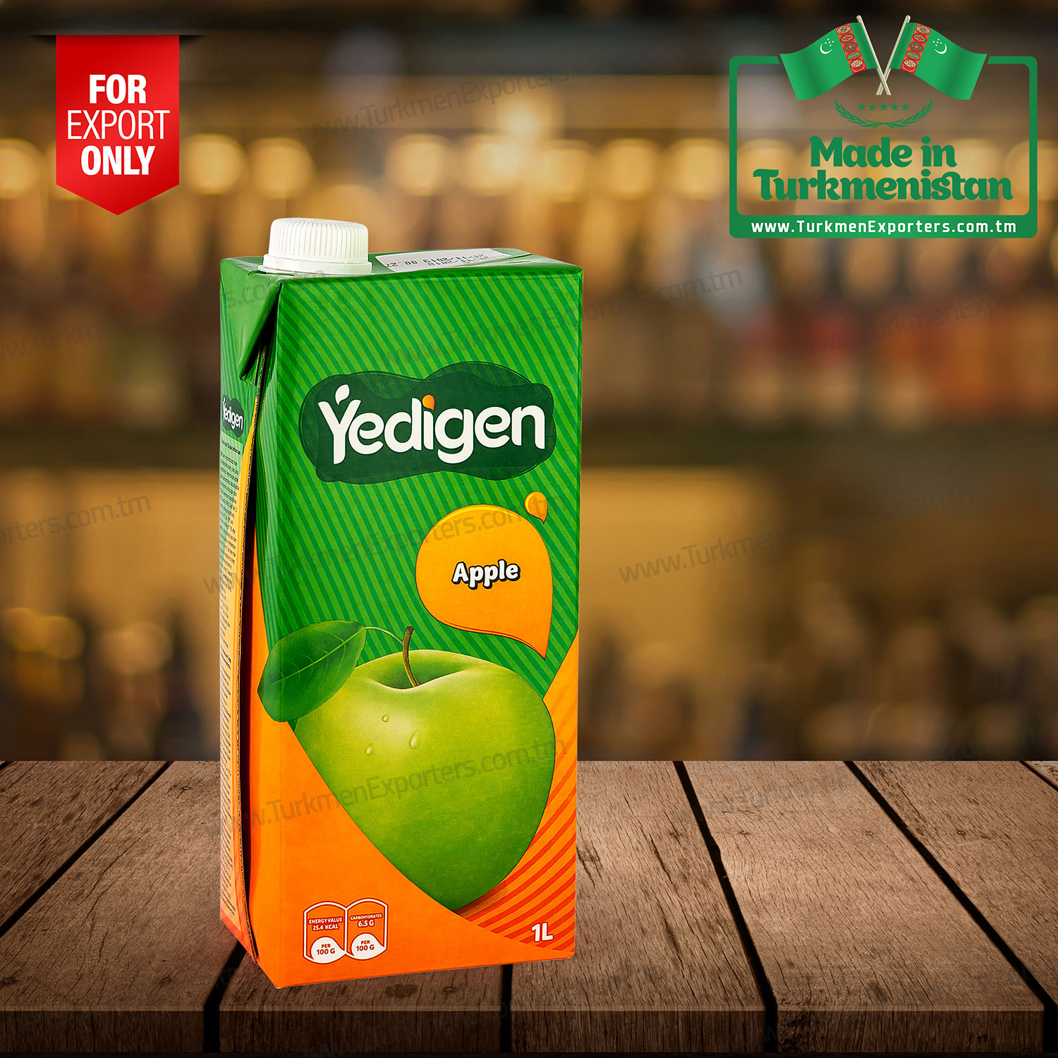 Elma meyve suyu Yedigen 1 Litre | Yüpekçi limited şirketi