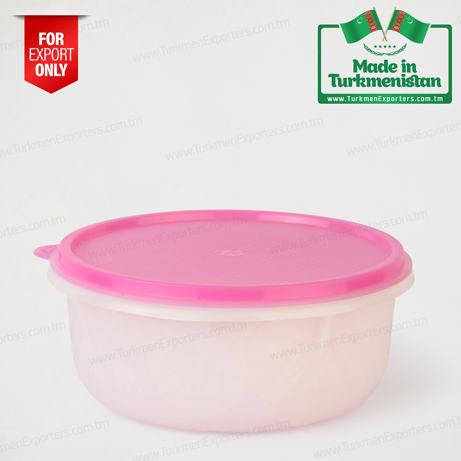 Plastic food container 1000ml | Kuwwatly Turkmen individual enterprise