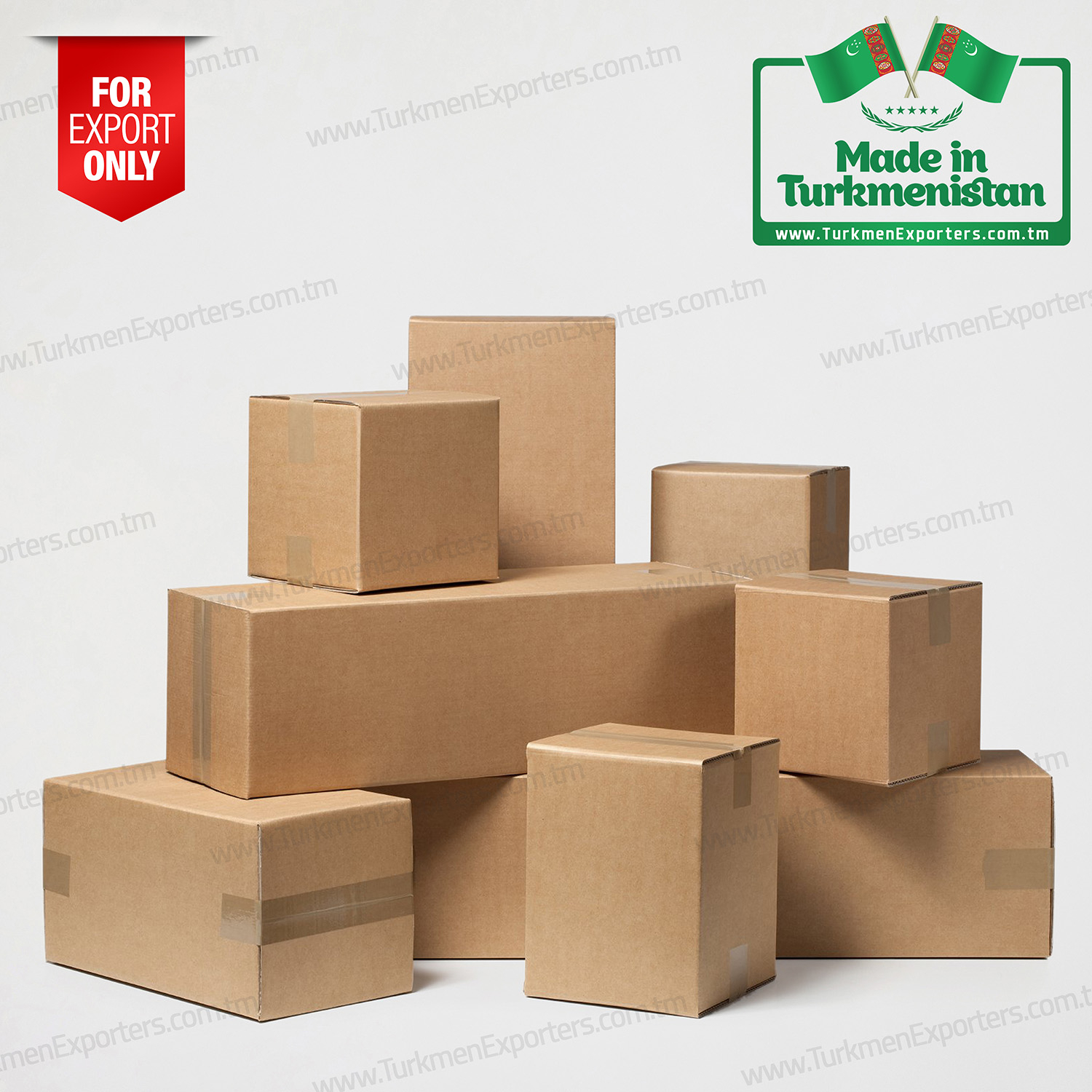 Corrugated cardboard box Made in Turkmenistan | Baka individual enterprise