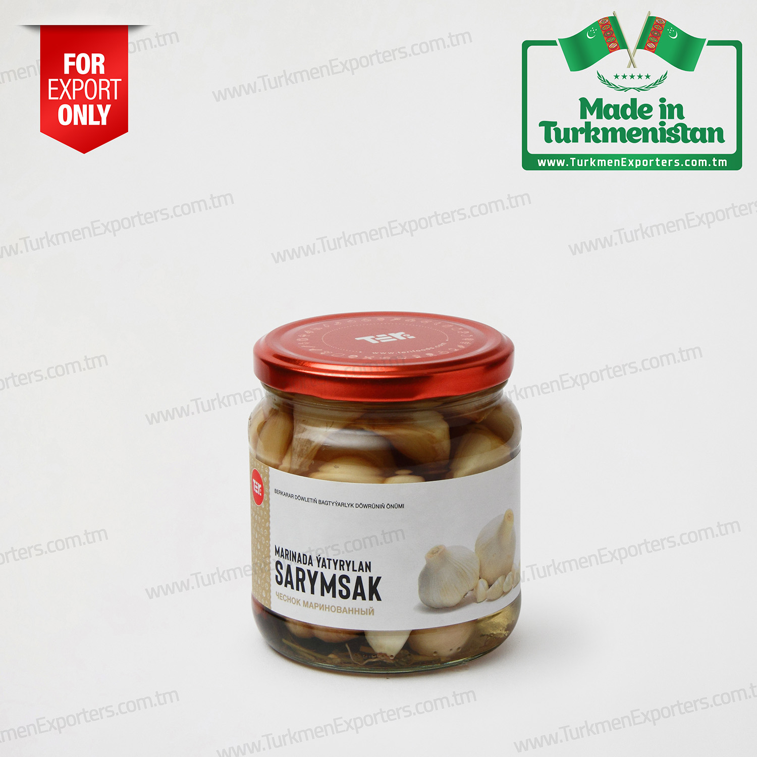 Marinada ýatyrylan sarymsak Teri 480gr | Aýly Ýaz HJ