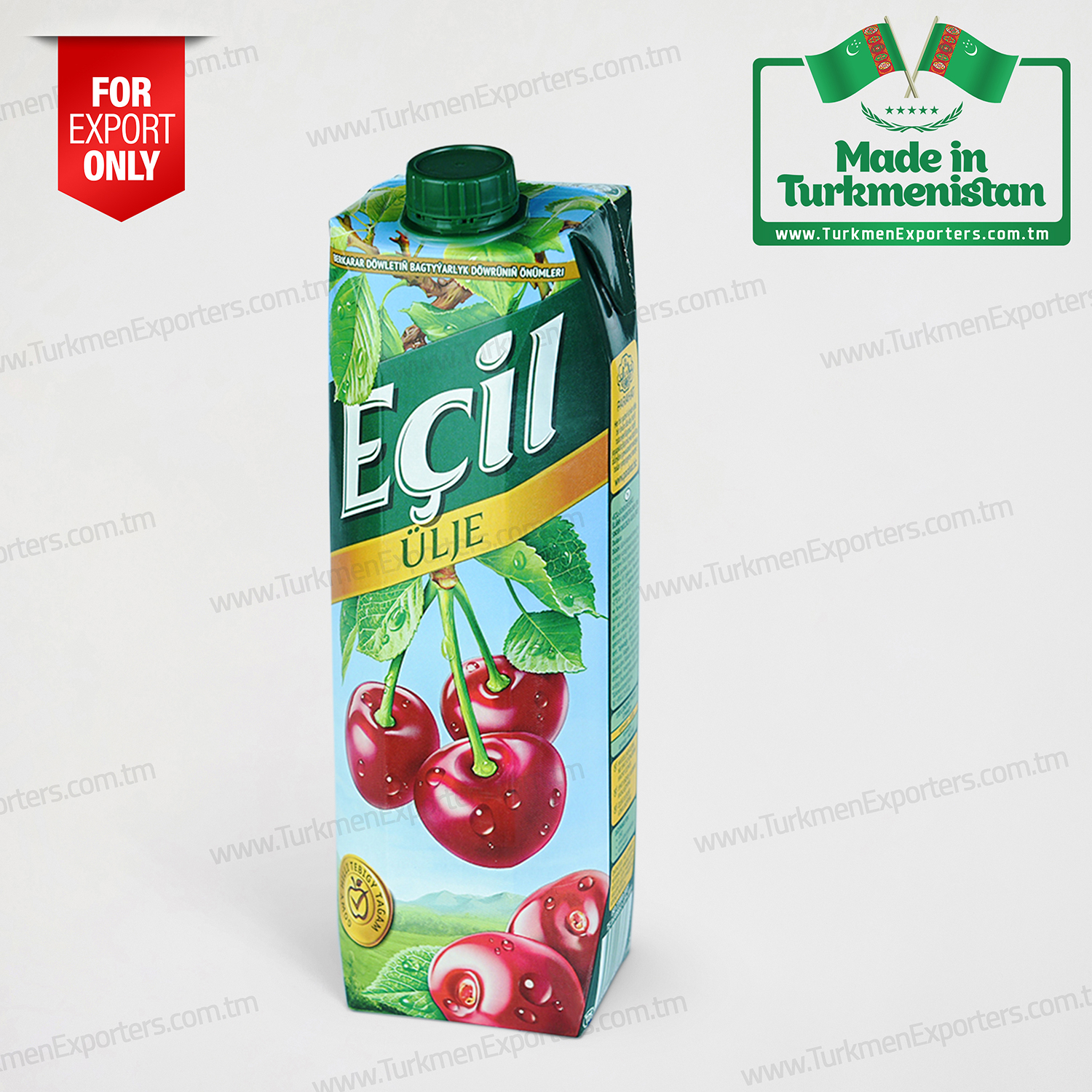 Cherry fruit juice Echil 1 Litre | Parahat individual enterprise