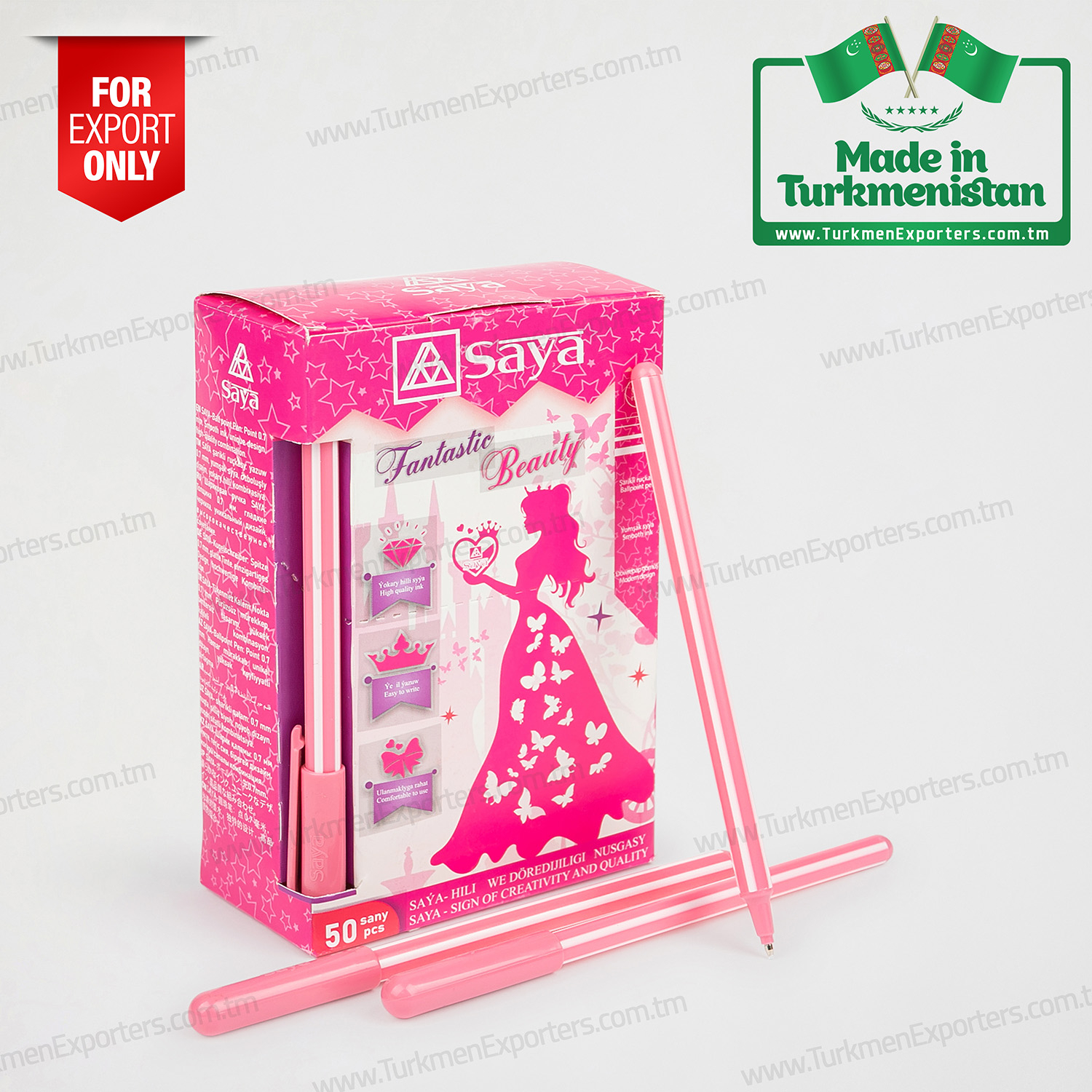 Ballpoint pen Saya Made in Turkmenistan | Dowrebap Hil individual enterprise