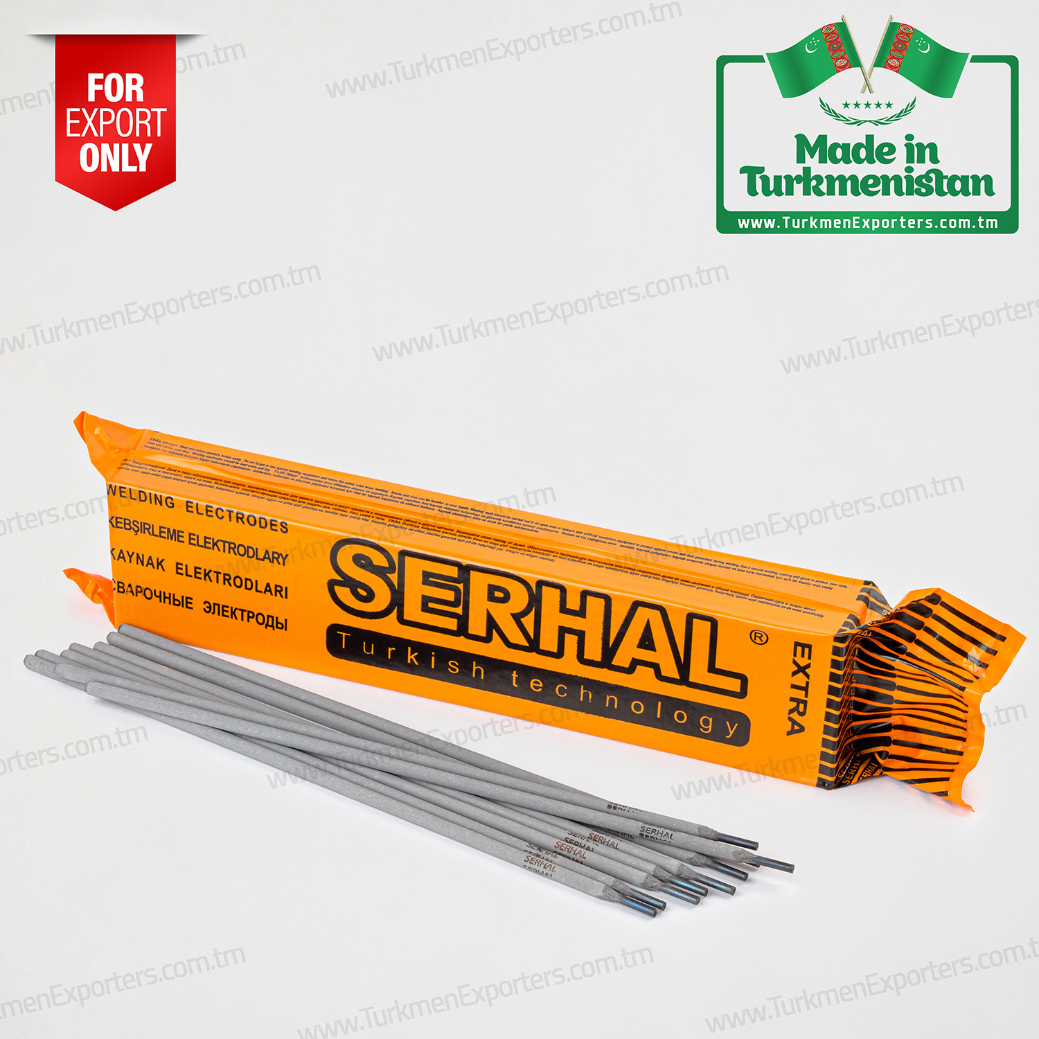 Сварочные электроды Serhal Произведено в Туркменистане | Ак Чешме ХО
