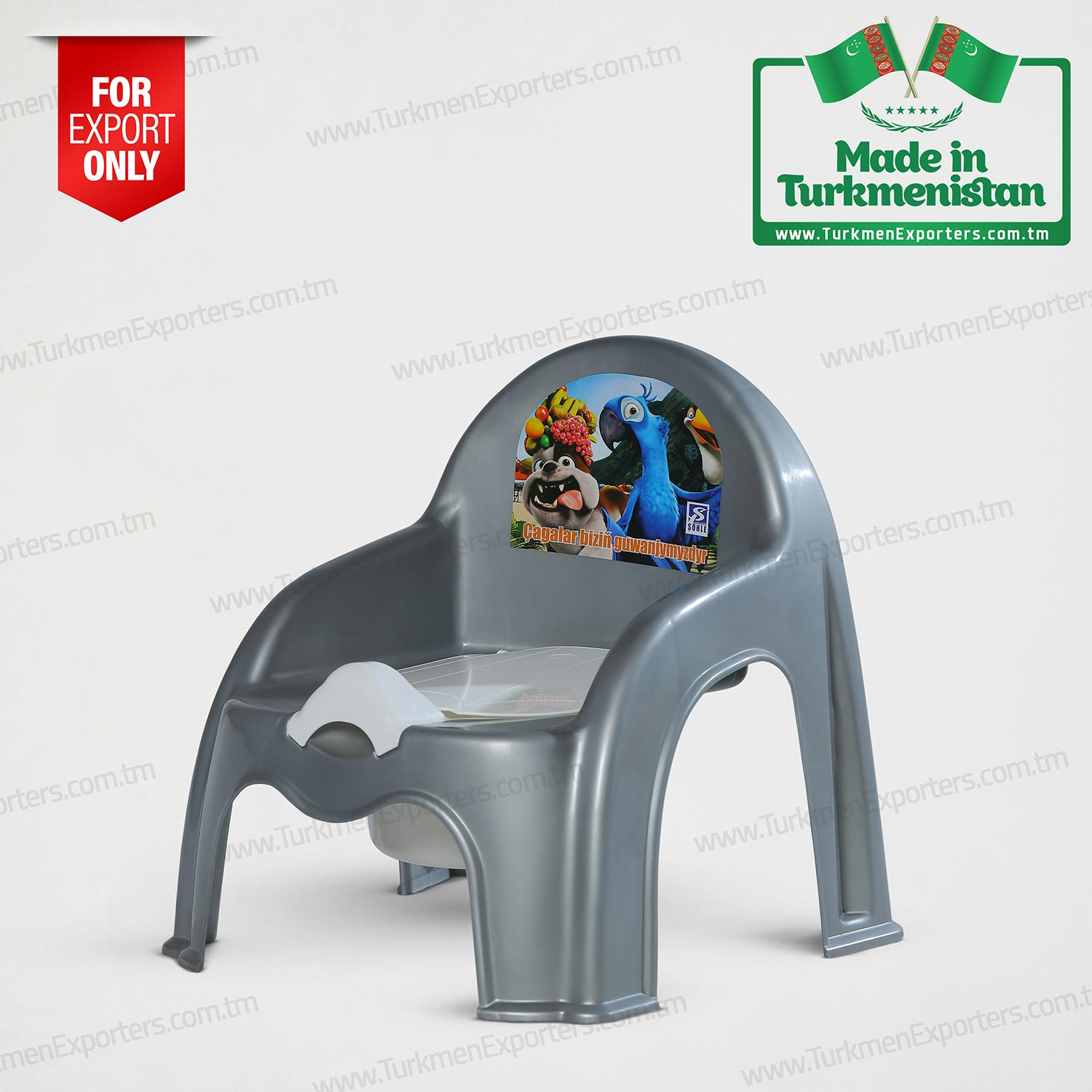 Plastic kids potty wholesale for export from Turkmenistan | Turkmen Shohle economic society