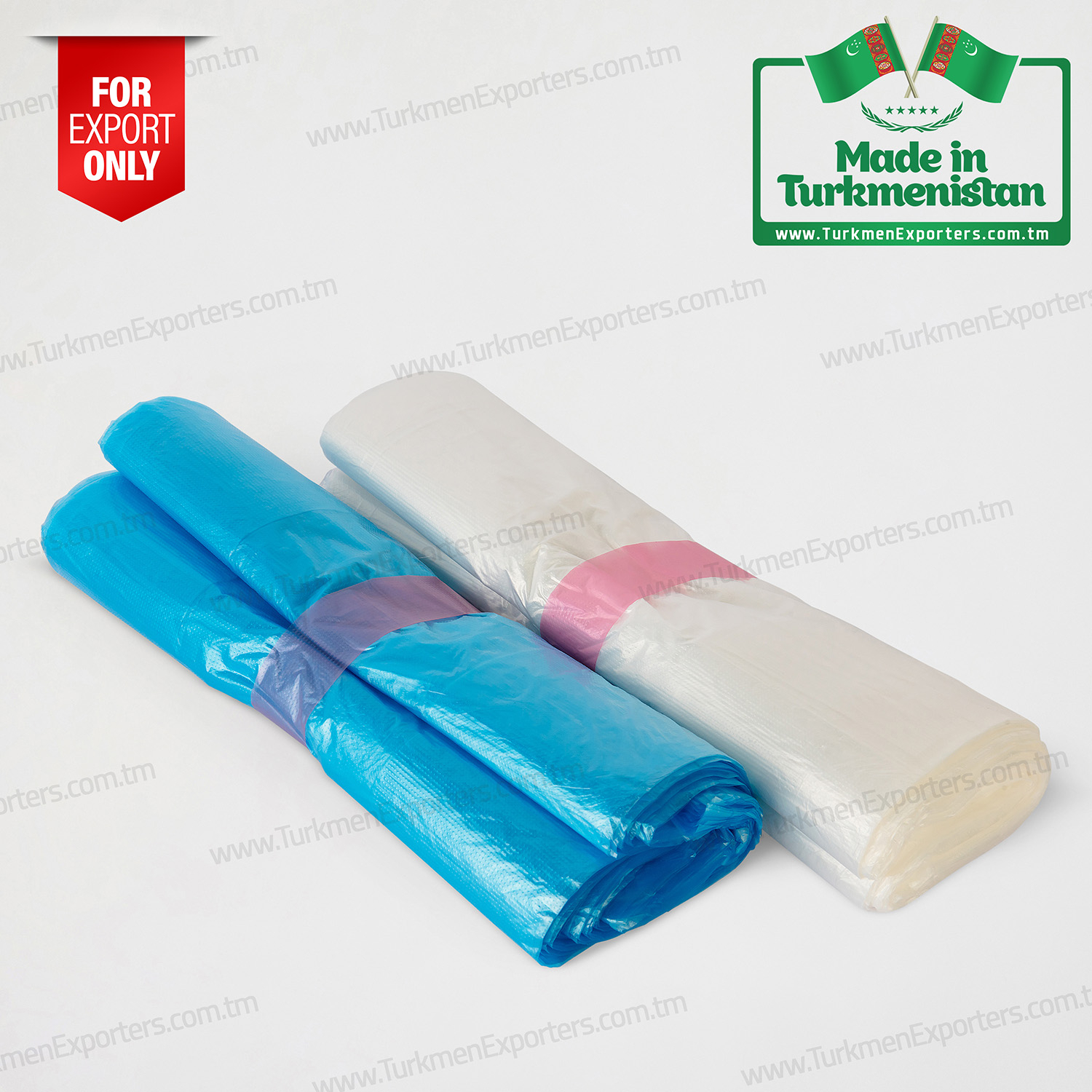 Türkmenistanda öndürilen polietilen paket | Ýuwaş Umman HJ