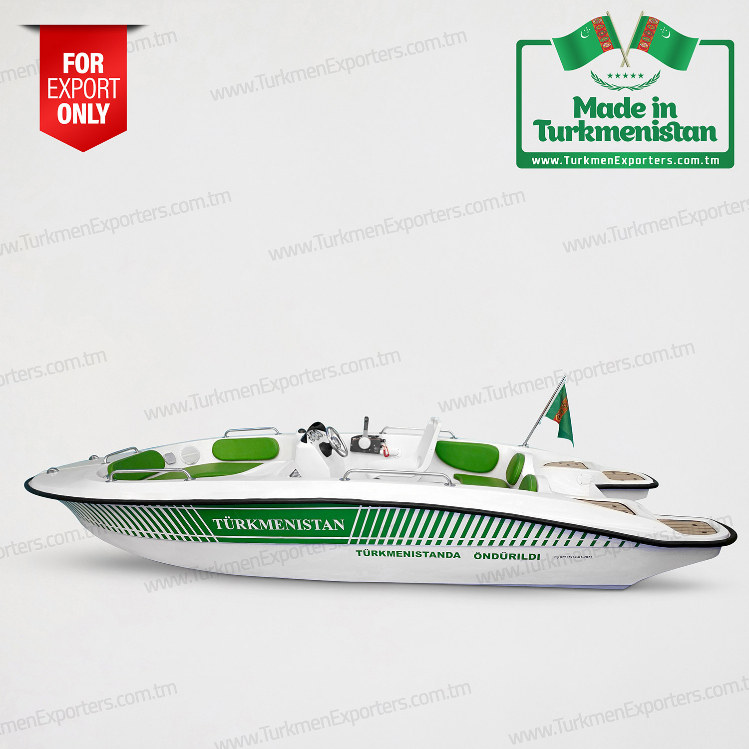 Pleasure boat wholesale for export from Turkmenistan | Shanly Mekan economic society