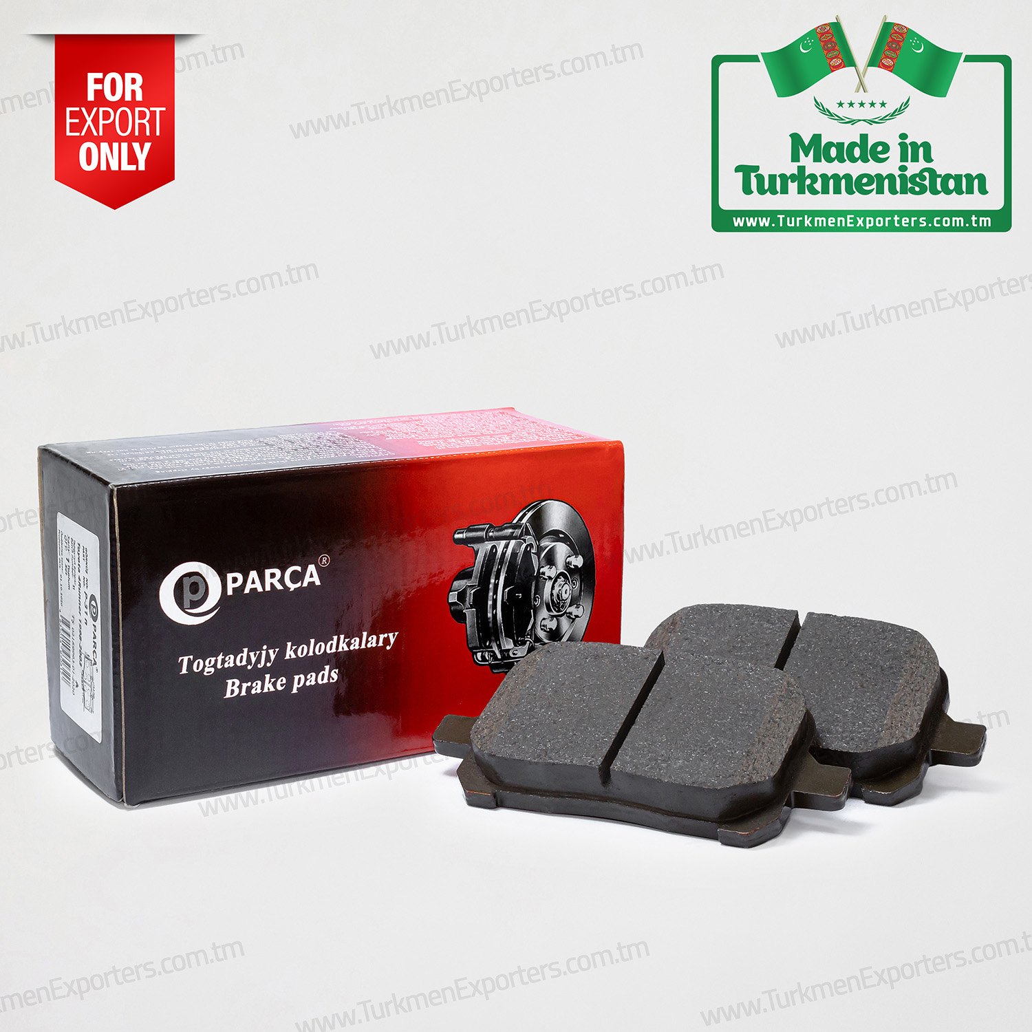Brake pad wholesale for export from Turkmenistan | Nurly Parcha economic society