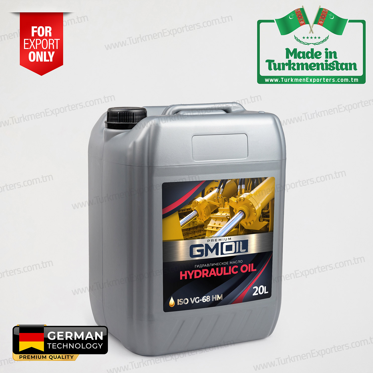 Hydraulic oil Made in Turkmenistan | Geljege Miras individual enterprise