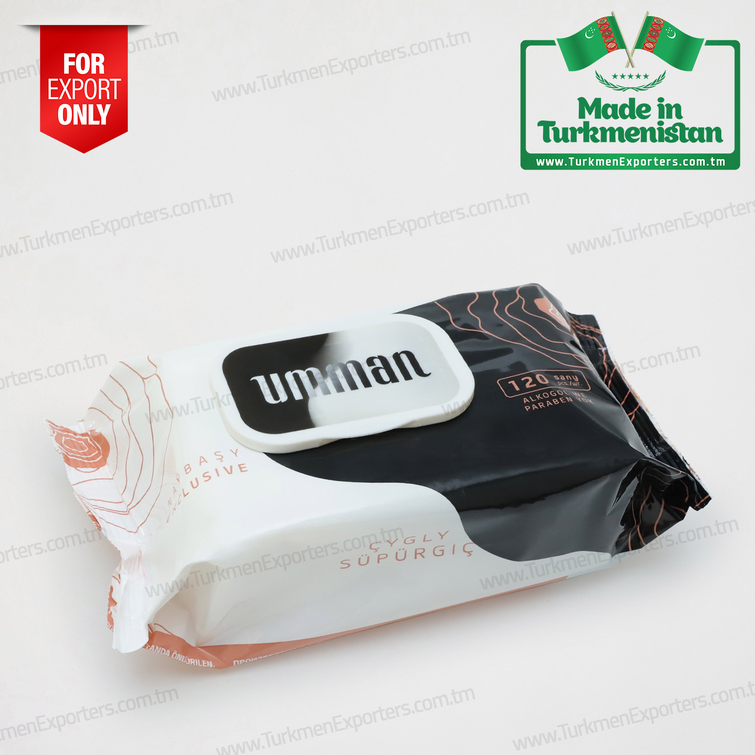 Umman perfumed wet wipes 120pcs | Umytly Nesil economic society