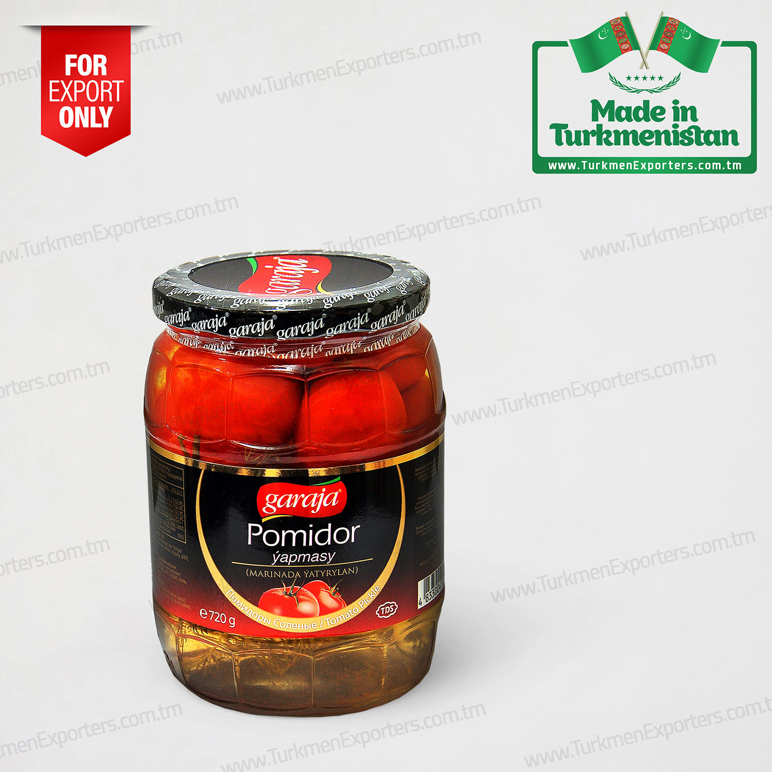 Tomato pickle Made in Turkmenistan | Yakyn Dost economic society