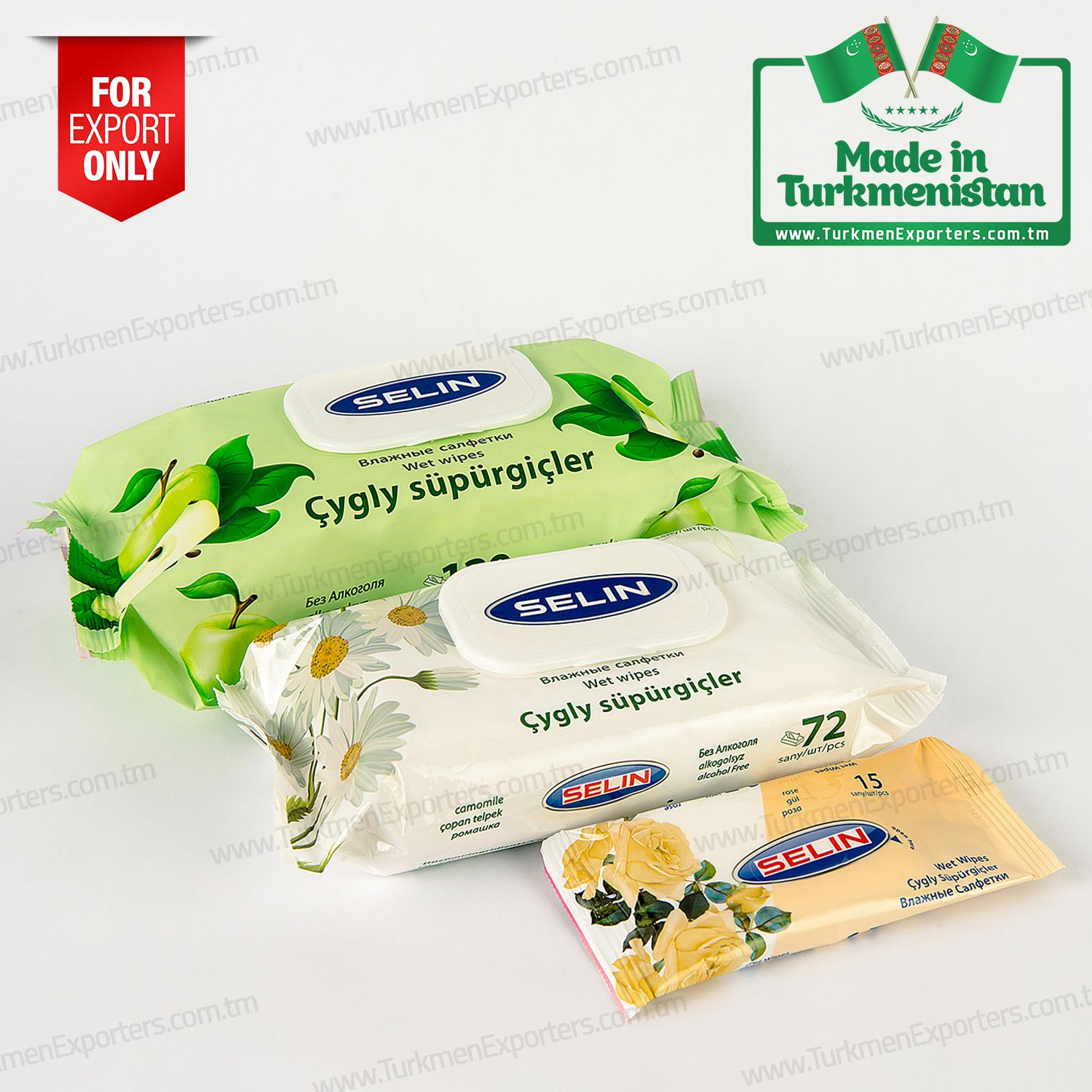 Wet wipes wholesale from Turkmenistan | Umytly Nesil economic society