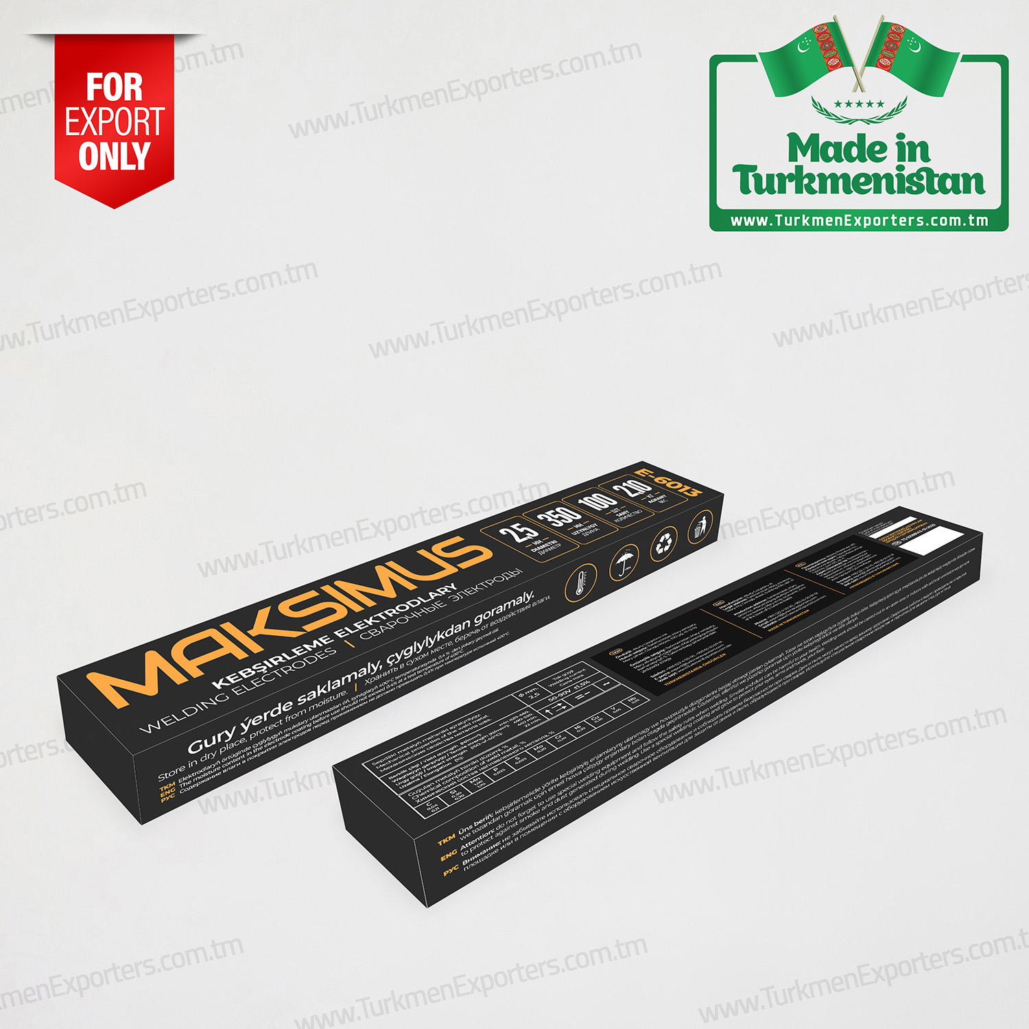 Maksimus E-6013 kaynak elektrodu 2,5x350 mm | Nurlu Gözyetim özel şirketi