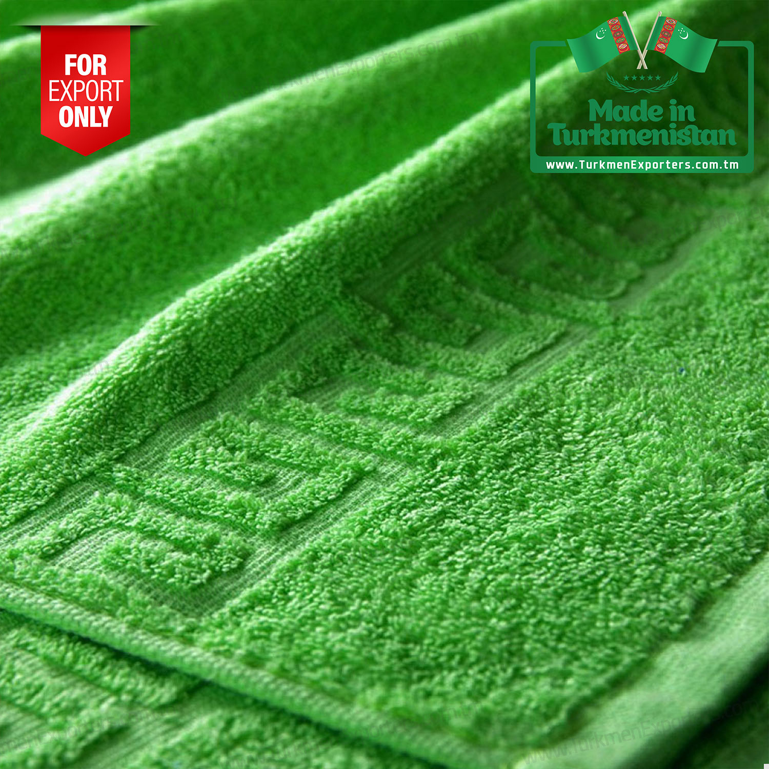 Turkmenistan 100% Cotton Terry Towel | Ashgabat Textile Complex