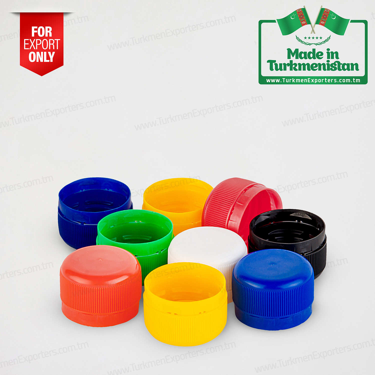 PET caps in Turkmenistan | Ak Gap economic society