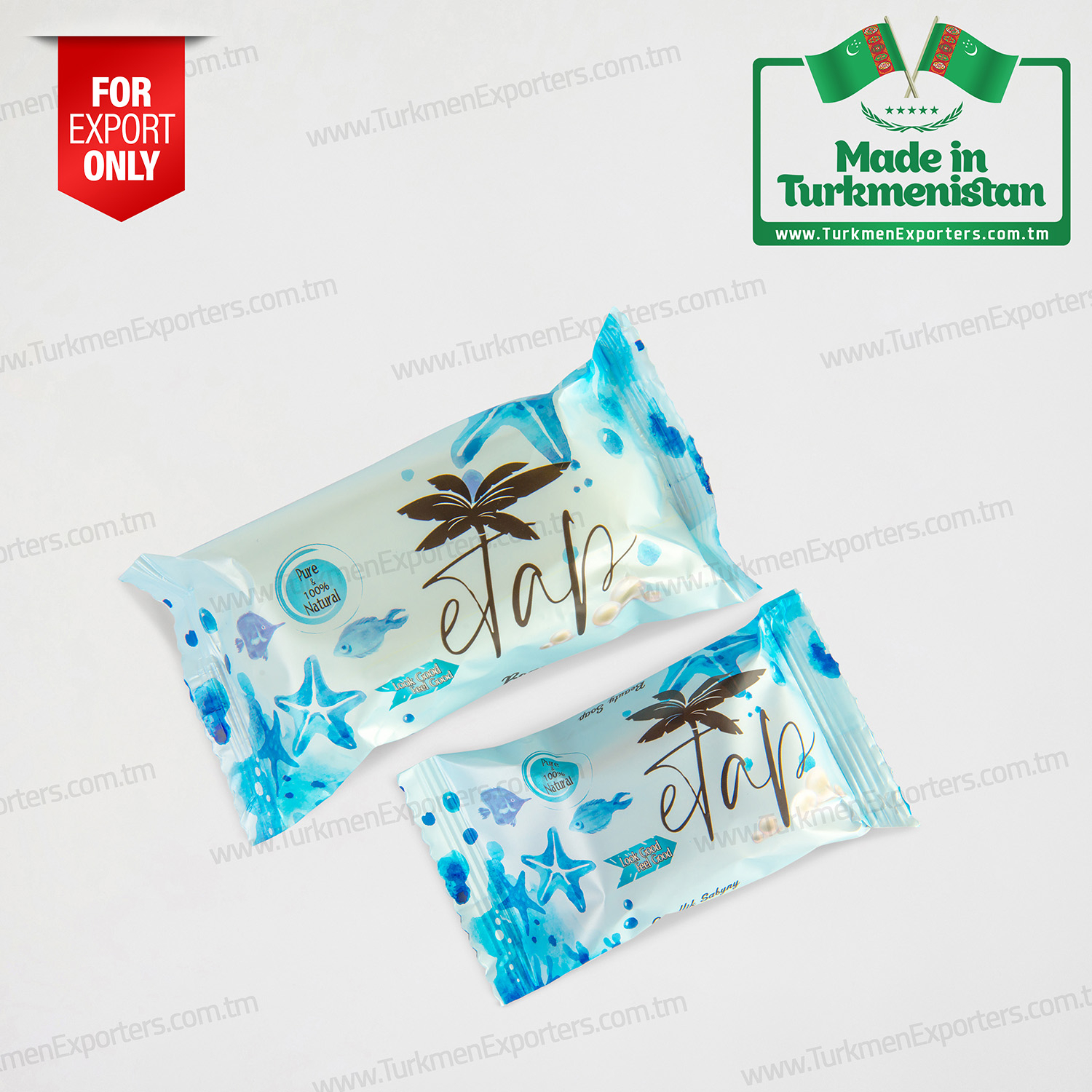 Ocean flavored toilet soap Etap | Argysh individual enterprise