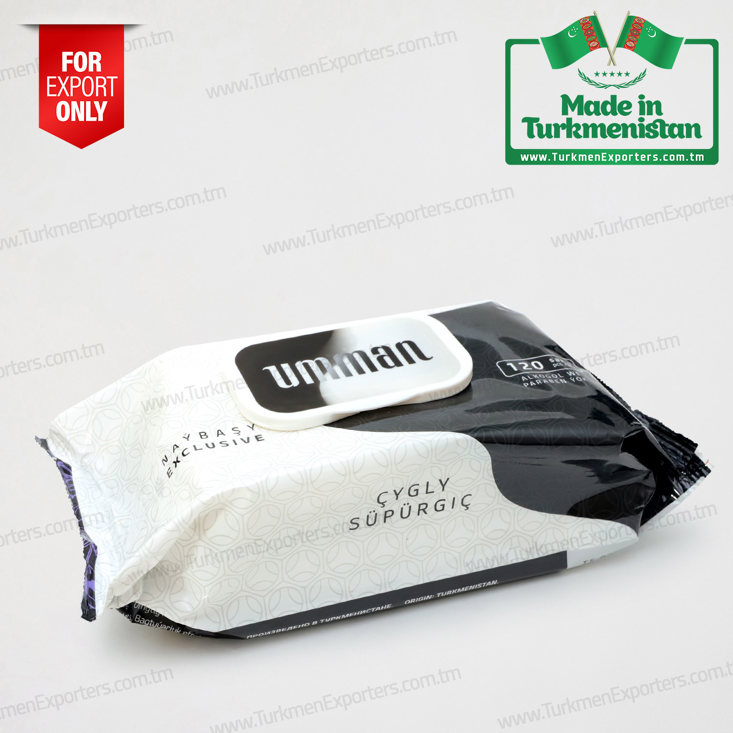 Perfumed wet wipes 120pcs Umman | Umytly Nesil economic society