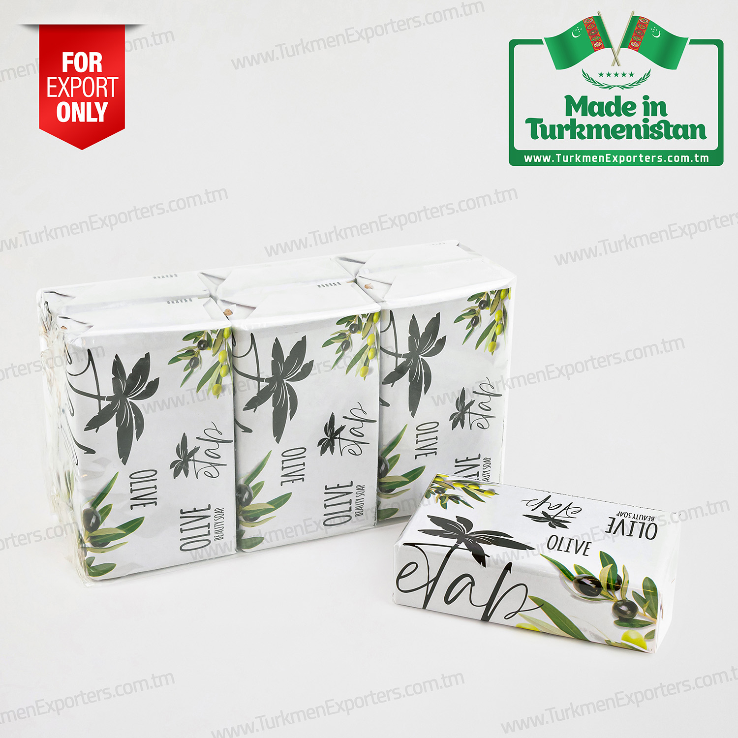 Toilet soap wholesale for export from Turkmenistan | Argysh individual enterprise