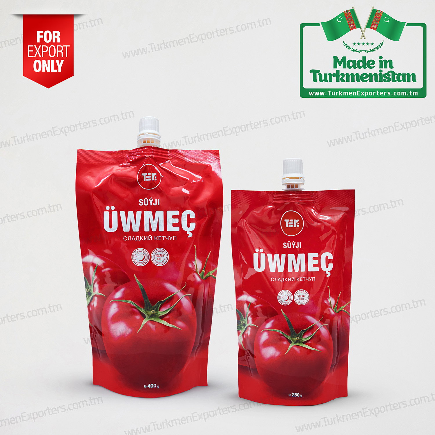 Tomato ketchup Made in Turkmenistan | Ayly Yaz economic society 
