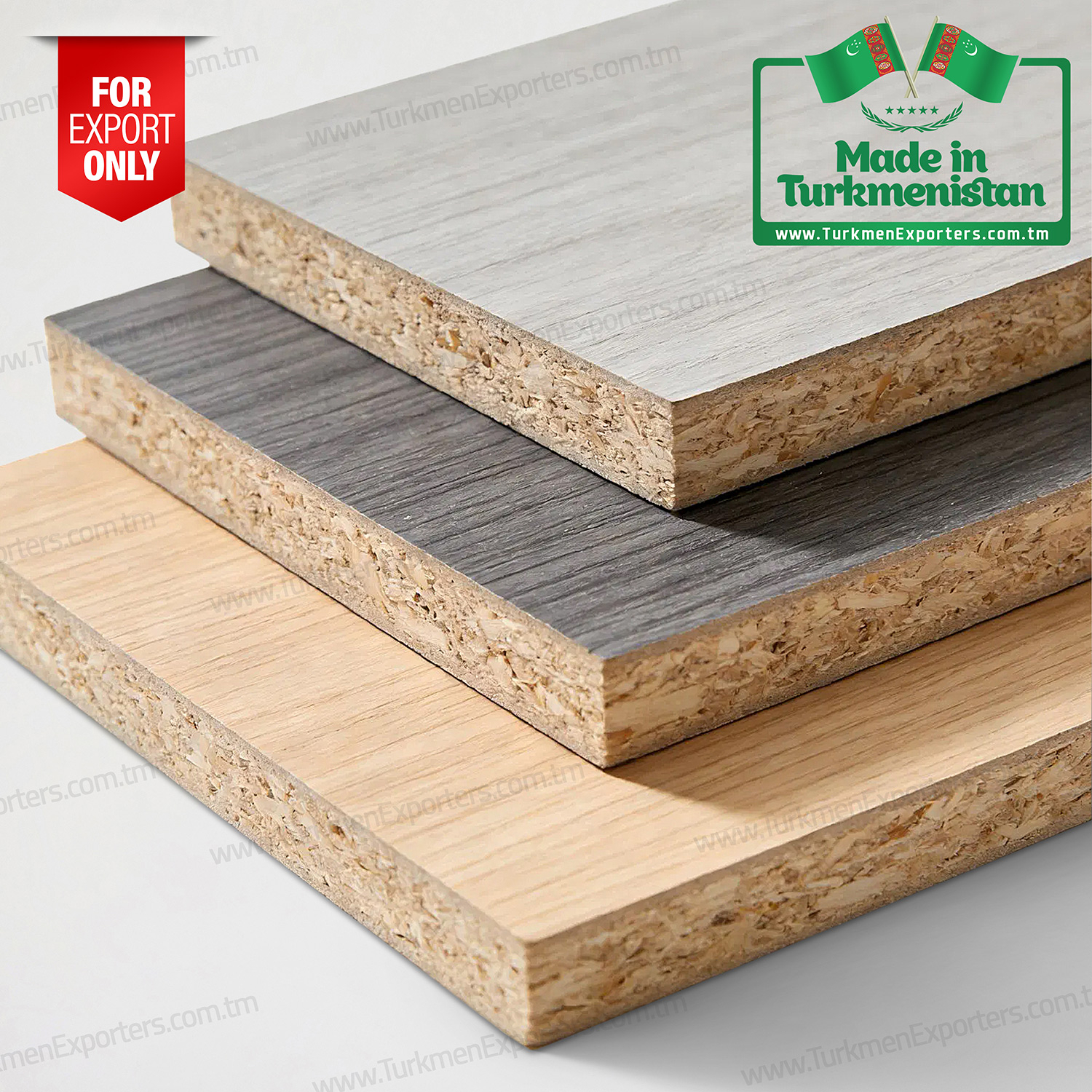 Laminated chipboard wholesale from Turkmenistan | Turkmen Export Trading Services Company