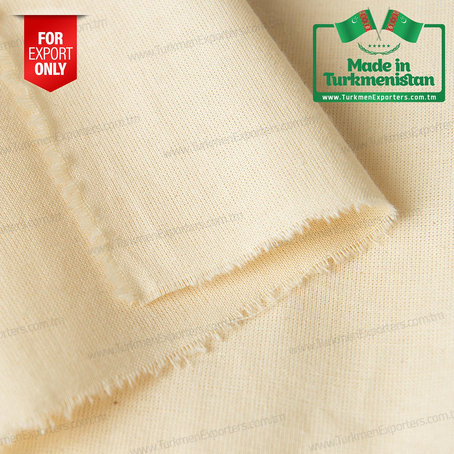 Raw greige flannel fabric wholesale from Turkmenistan | Turkmen Export Trading Services Company