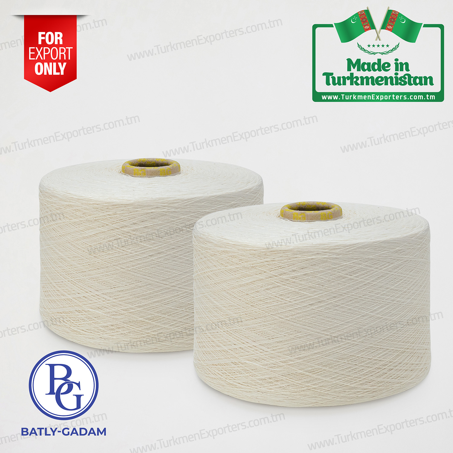 Cotton yarn Made in Turkmenistan | Batly Gadam individual enterprise