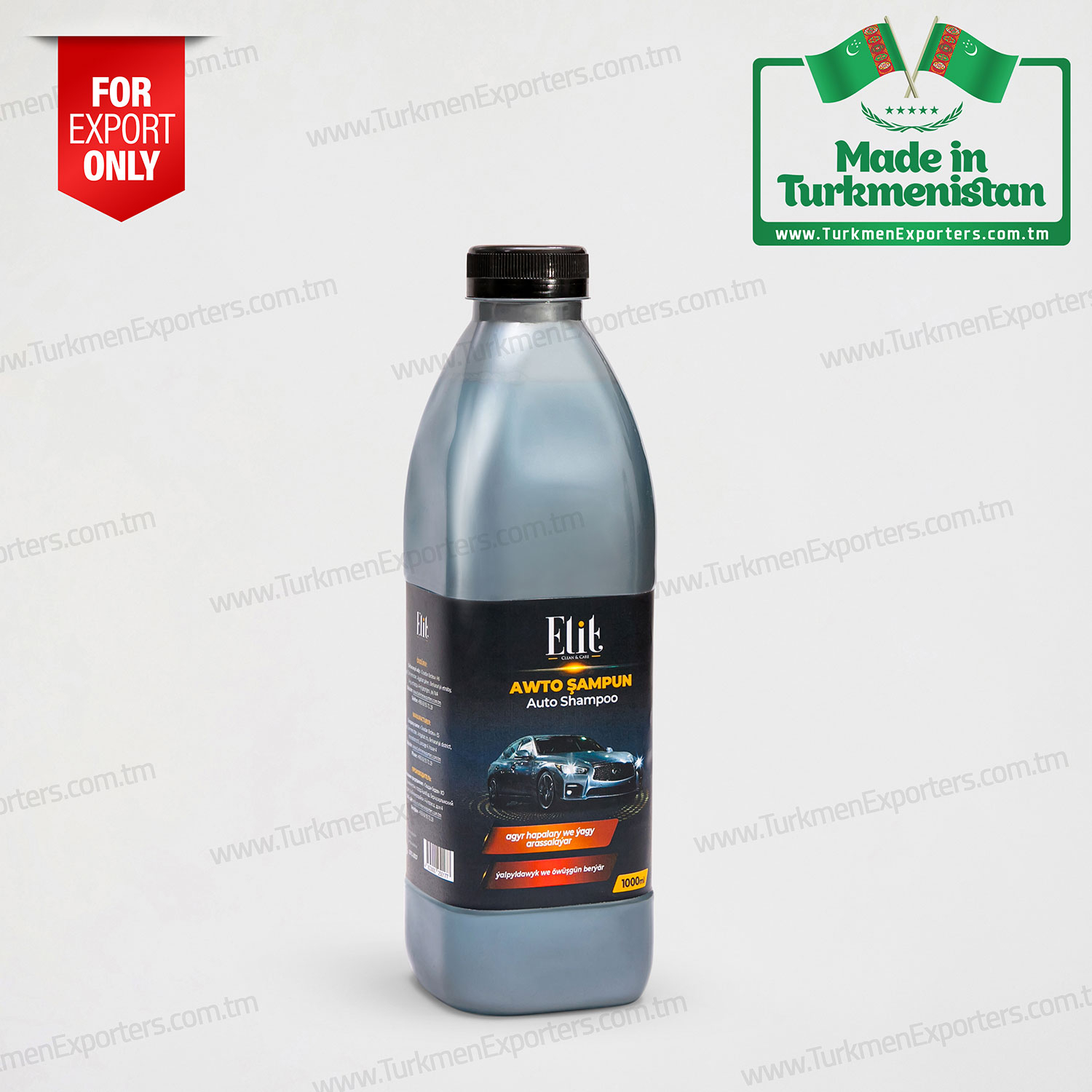 Auto shampoo Made in Turkmenistan | Owadan Bedew economic society