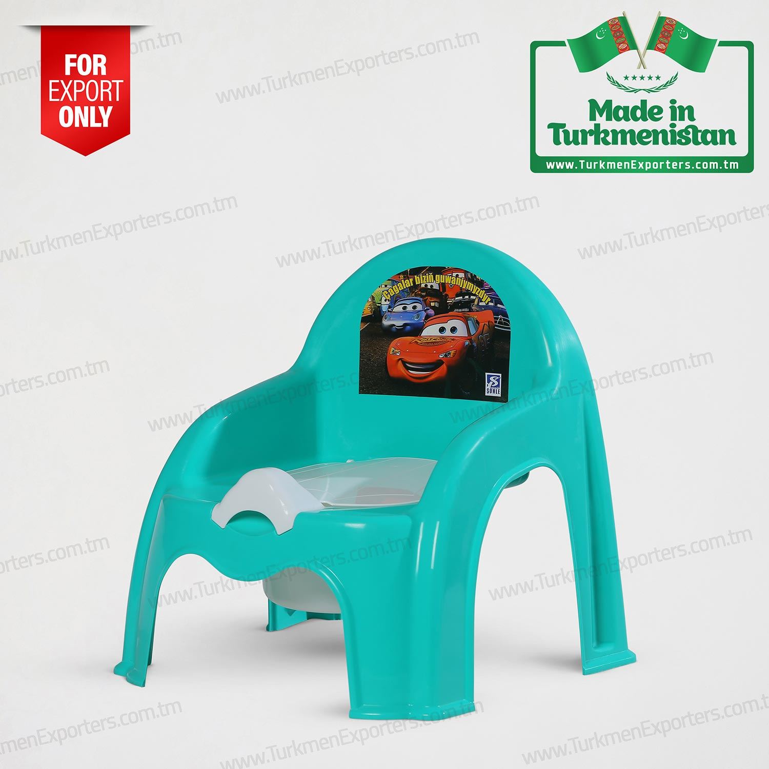 Plastic baby potty toilet Made in Turkmenistan | Turkmen Shohle economic society