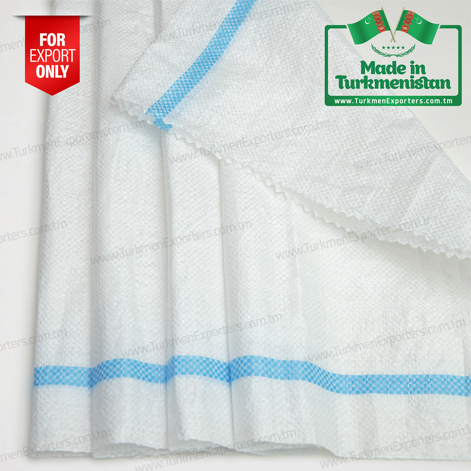 Türkmenistanda üretilmiş polietilen çuval | Dövranlı Dövlet özel şirketi