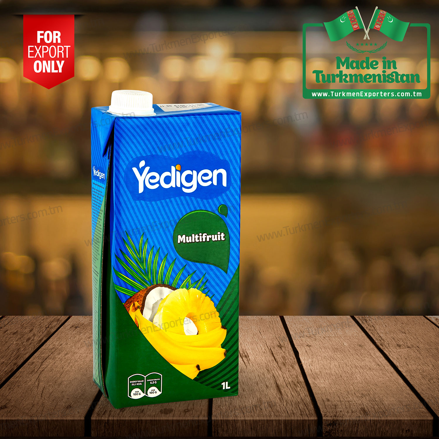 Multifruit juice Ýedigen 1 Litre | Yupekchi economic society