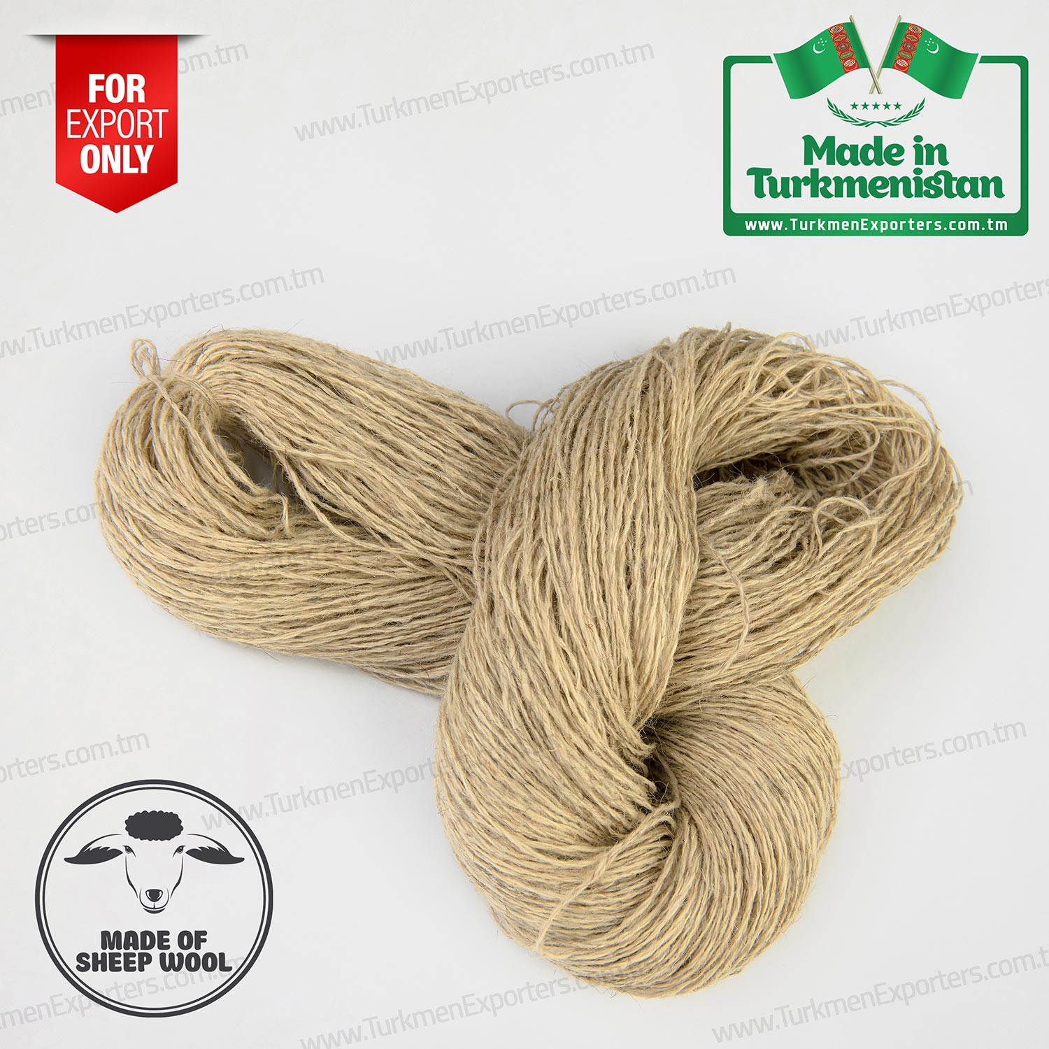 Wool yarn №3 | Kerwenler individual enterprise