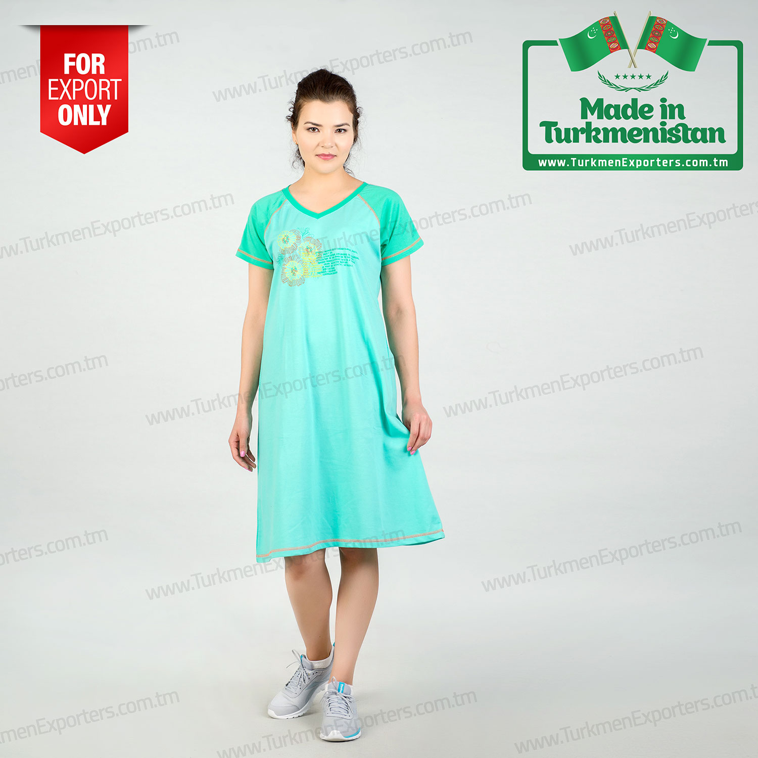 Kadın triko giysileri | Türkmenistan kahramanı Atamurat Niyazov adında tekstil kompleksi