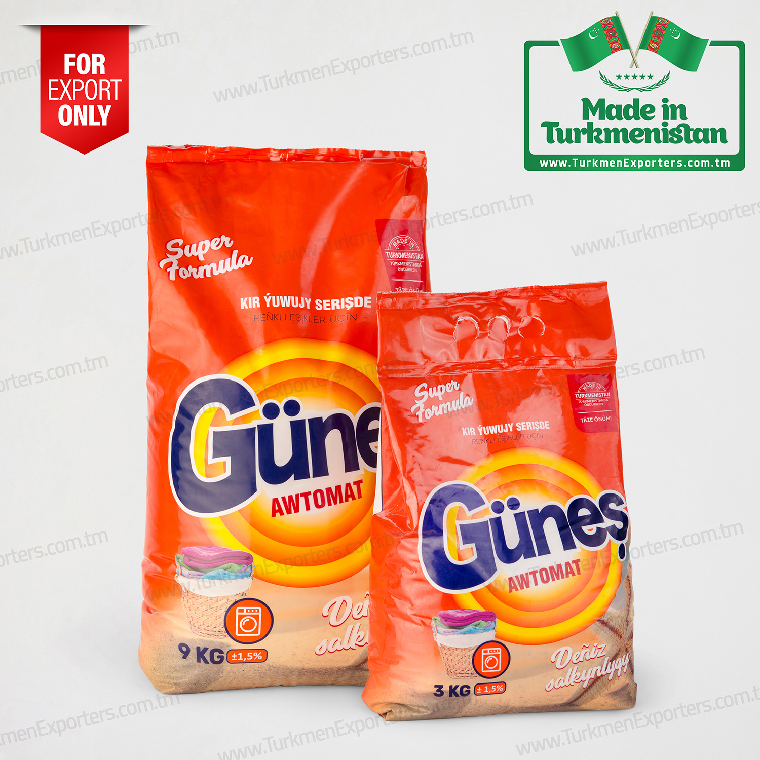 Kir ýuwujy serişdeler Türkmenistanda öndürildi | Türkmen Berk Metal HK