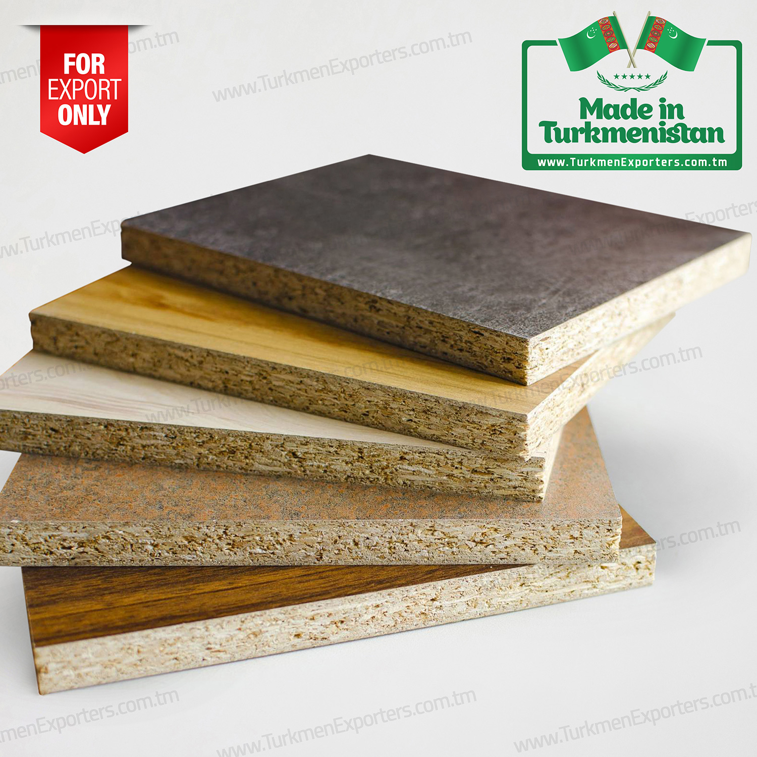 Laminirlenen DSP | Türkmen Eksport, Import & Söwda Hyzmatlary HK