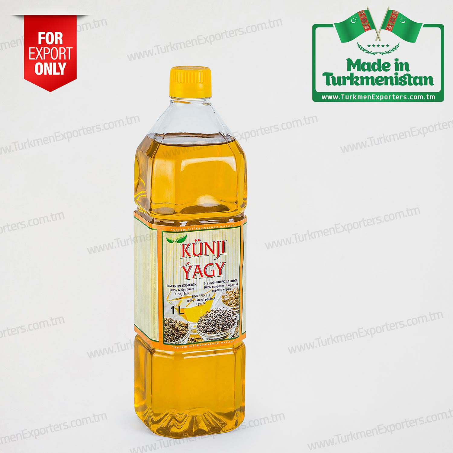 Turkmenistan sesame oil | Nurber sesame oil production factory