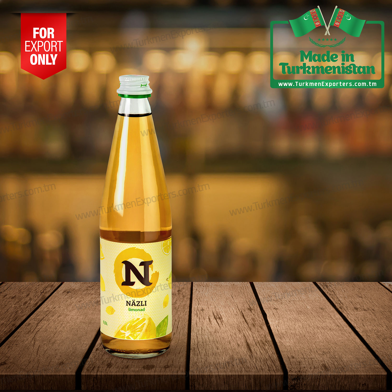 Газированные безалкогольные напитки в Туркменистане оптом на экспорт | Юпекчи ХО