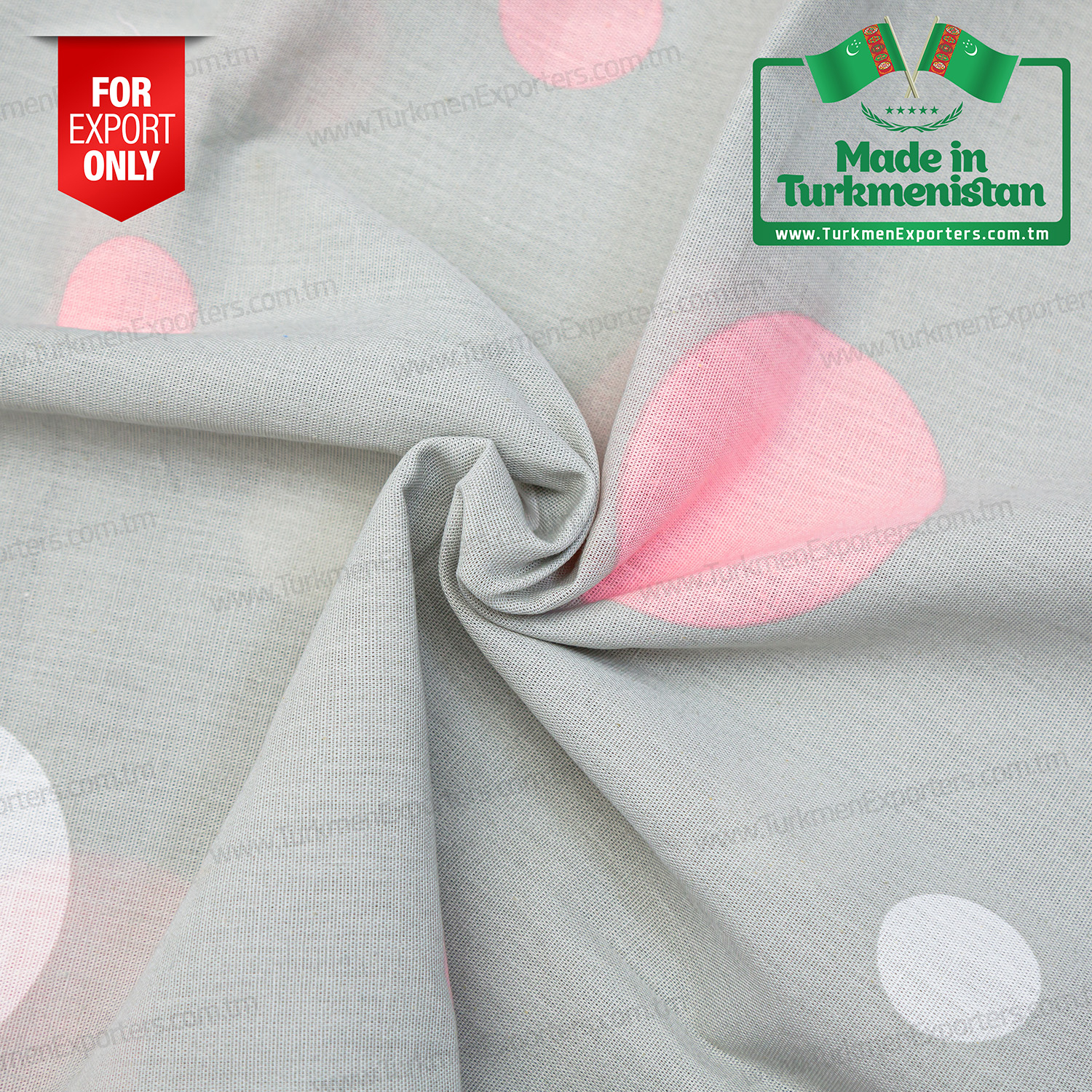 Ткань Кретон для постельного белья оптом на экспорт из Туркменистана | Бабадайханский Текстильный Комплекс