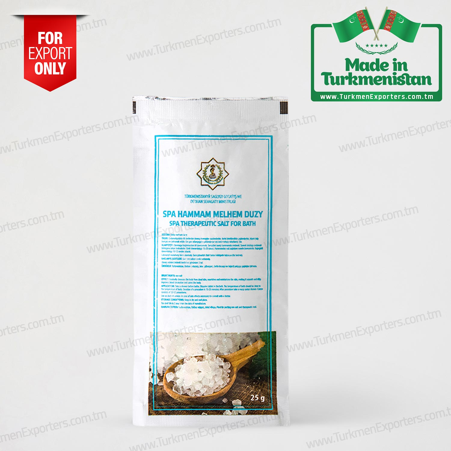 SPA therapeutic salt for bath | Factory on medical mud and sea salt packing