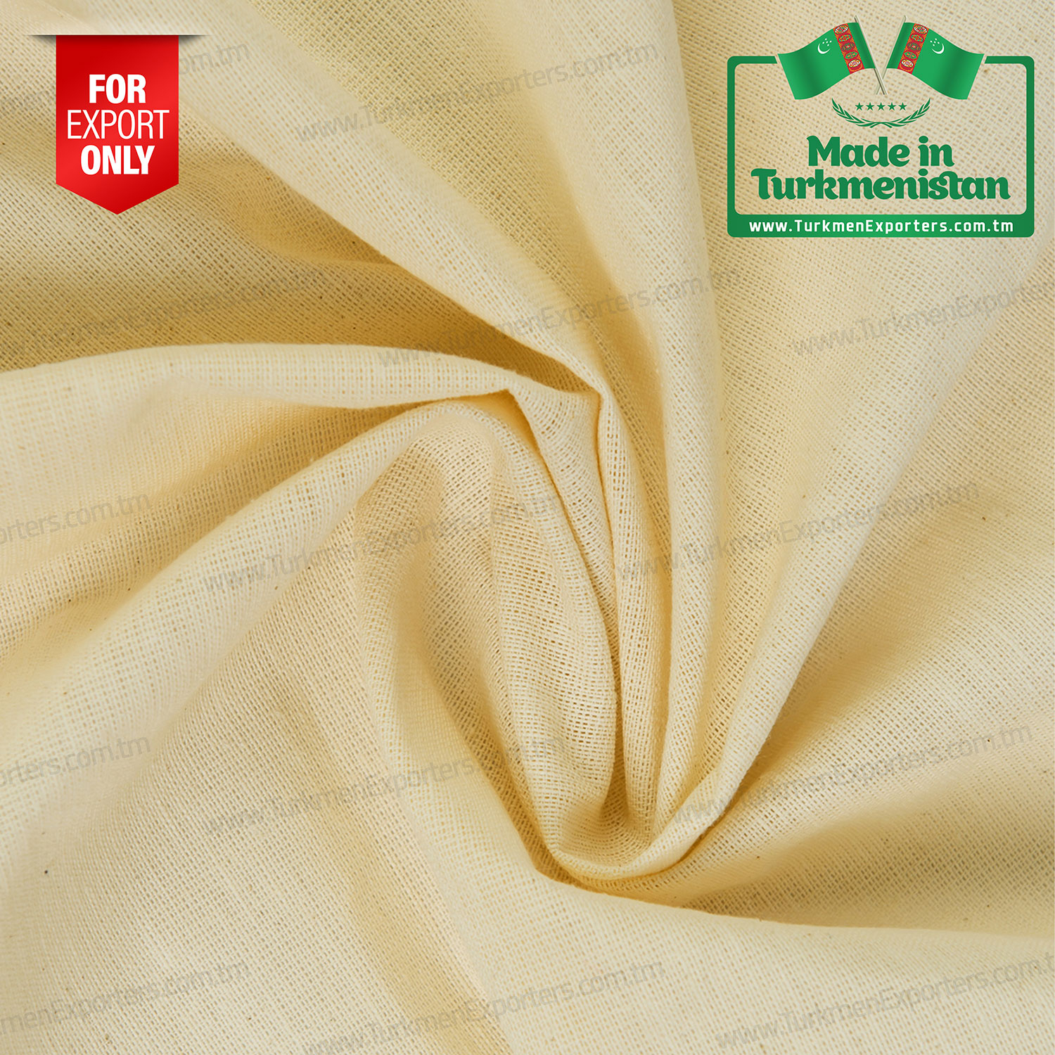 100% cotton greige cretonne fabric | Turkmen Export Trading Services Company
