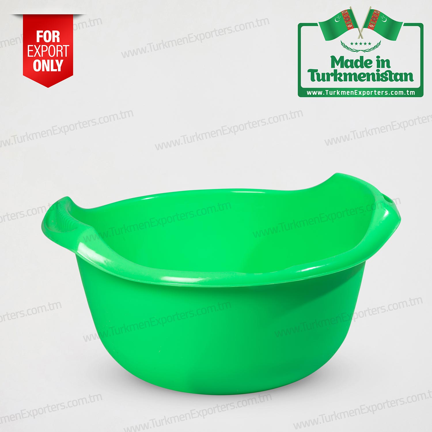 Plastic basin Made in Turkmenistan | Turkmen Shohle economic society