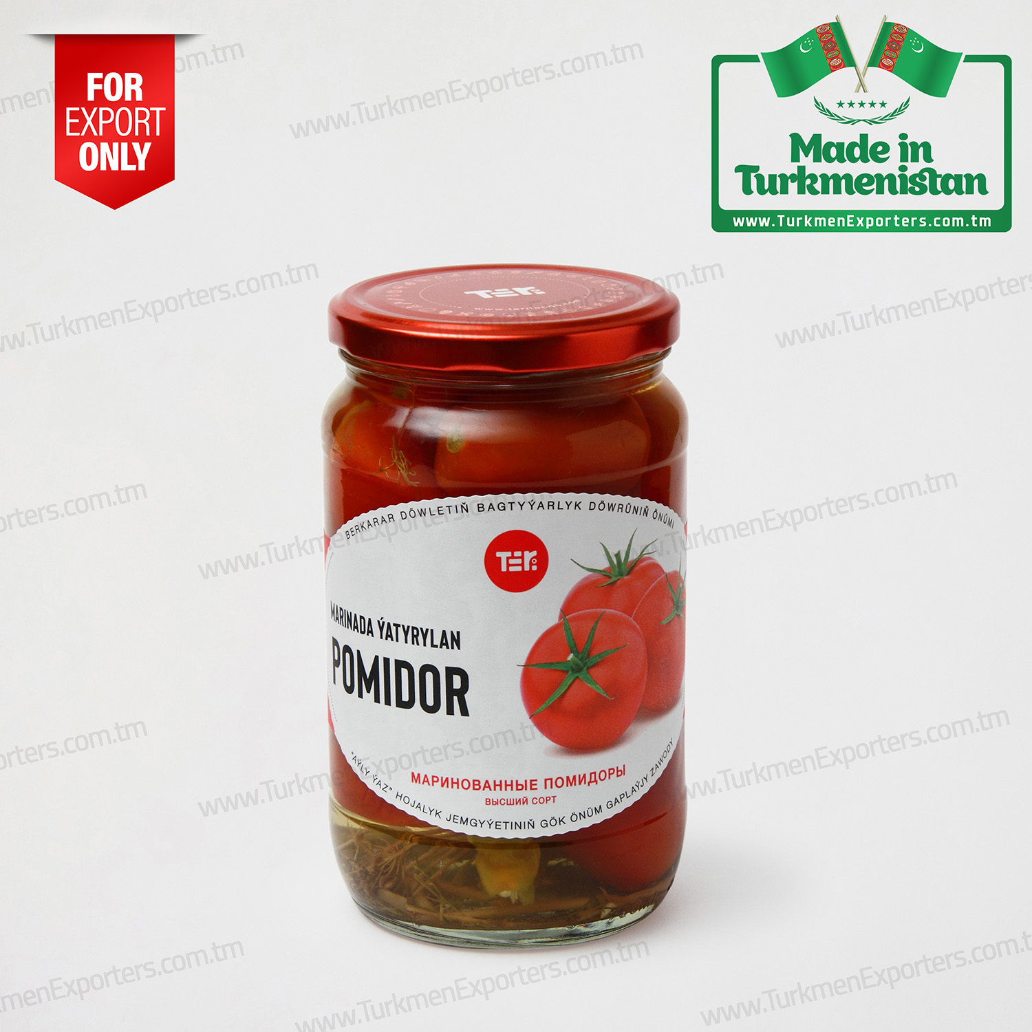 Marinada ýatyrylan pomidor Teri 720gr | Aýly Ýaz HJ