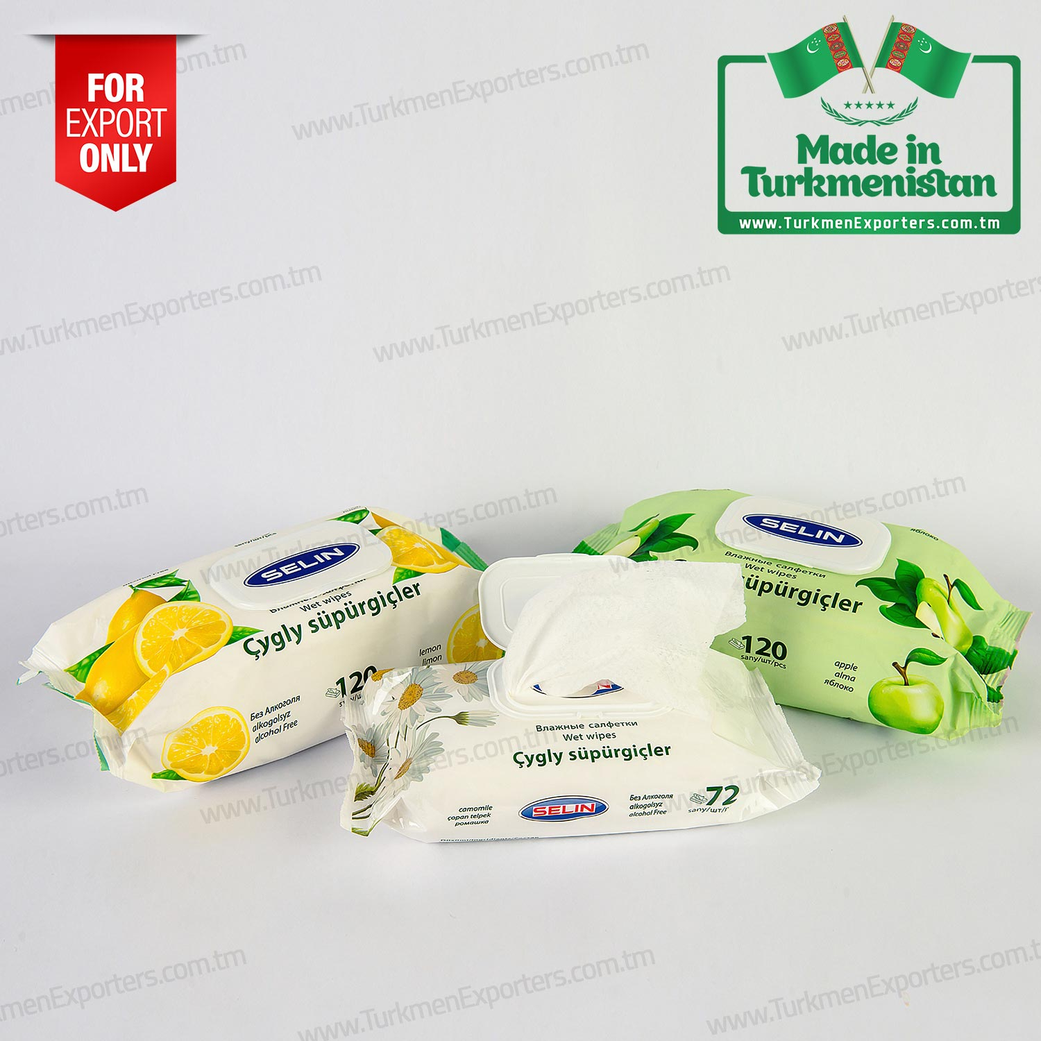 Selin high quality wet wipes | Umytly Nesil economic society