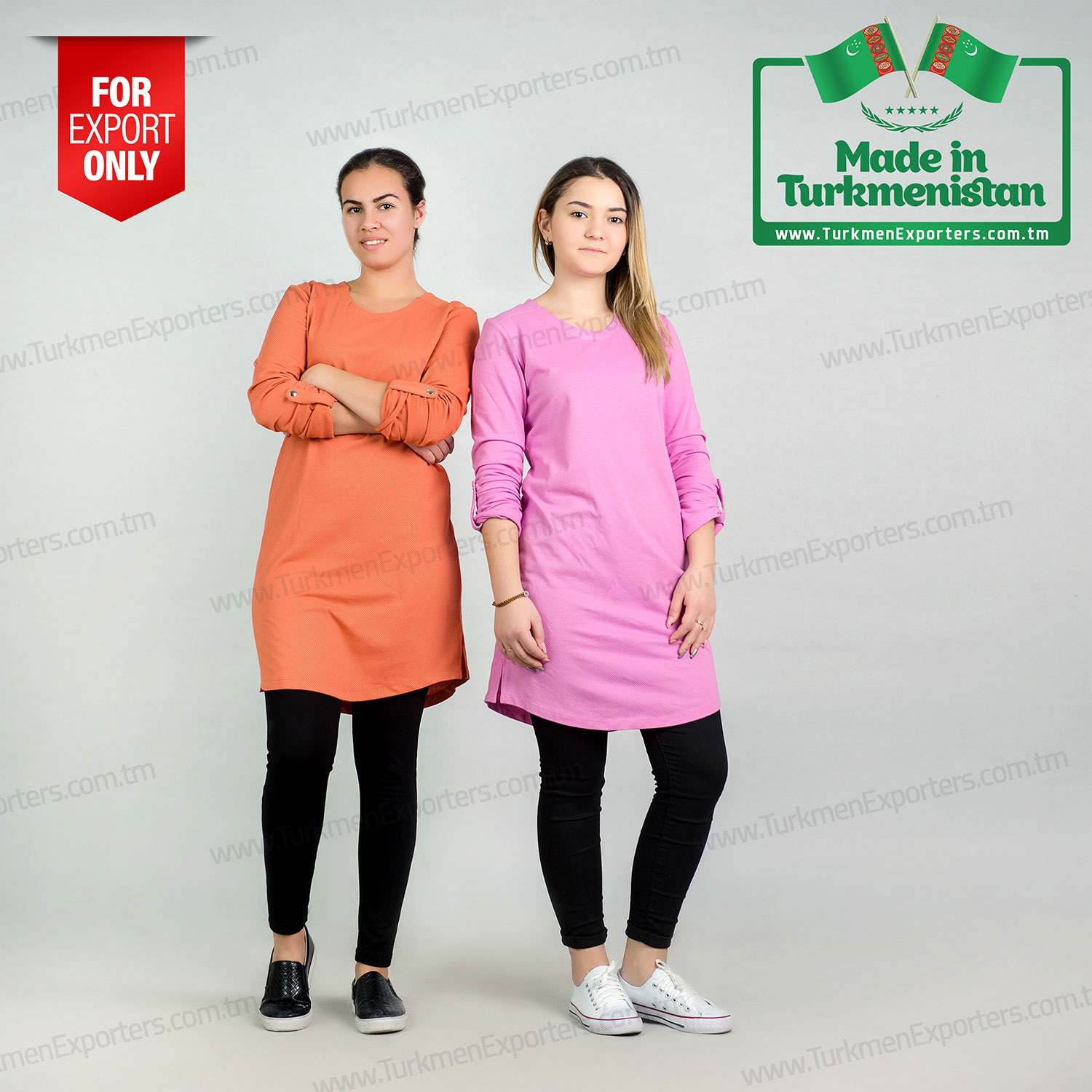 Türkmenistan bayan triko giysileri | Türkmenistan kahramanı Atamurat Niyazov adında tekstil kompleksi