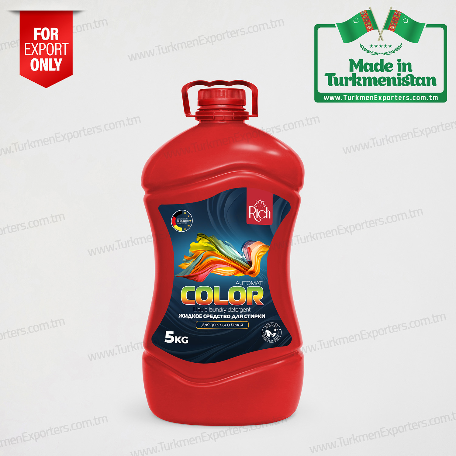 Sıvı çamaşır deterjanı Rich Color | Altın Yol özel şirketi