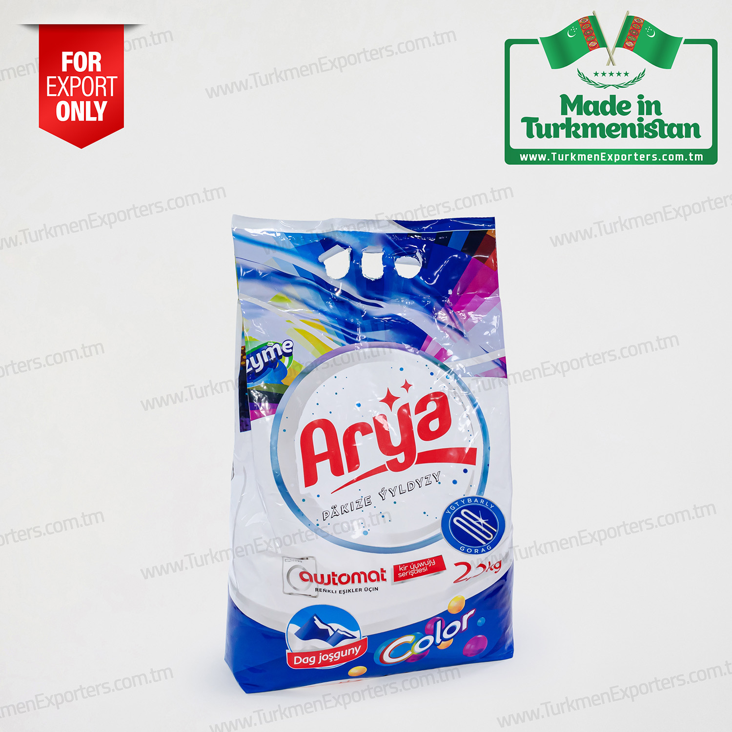 Color automatic detergent powder Arya 2,5kg | Ynamly Maksat economic society