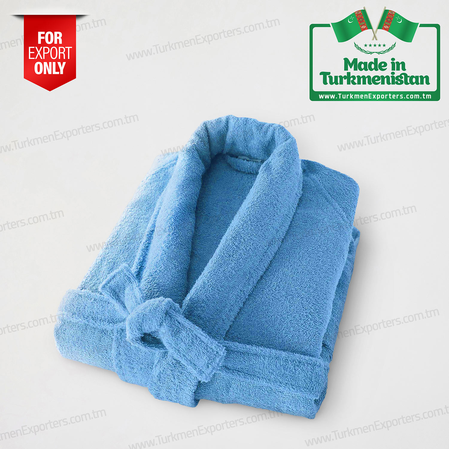 Men's bathrobe in Turkmenistan wholesale for export | Ashgabat Textile Complex