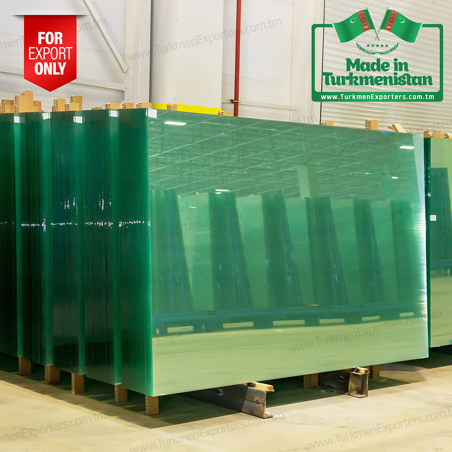 Float glass wholesale from Turkmenistan | Turkmen Ayna Onumleri enterprise